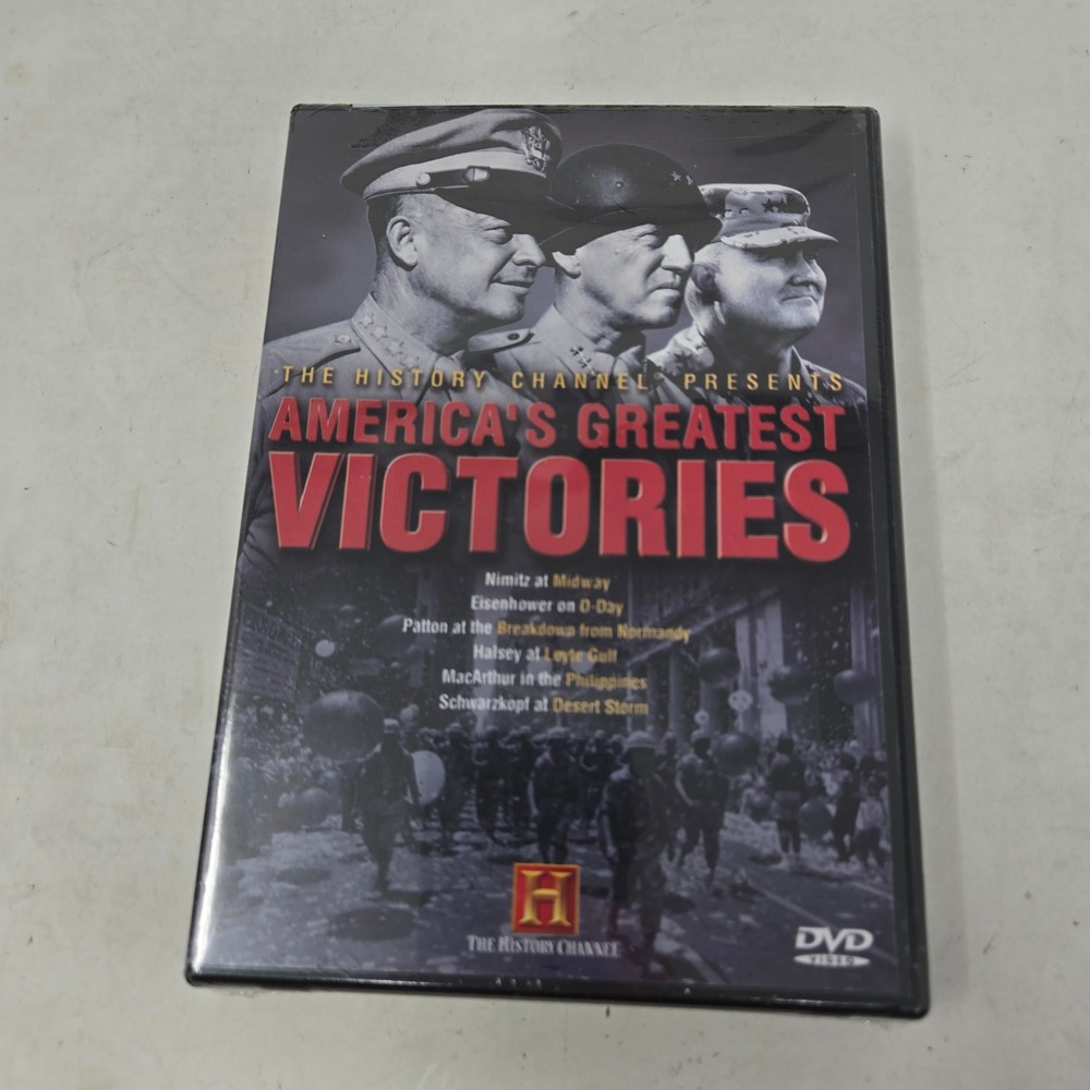 History Channel Americas Greatest Victories DVD 2-Disc Set Military Documentary